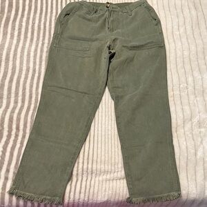 Aerie Women's Corduroy Pants in Olive